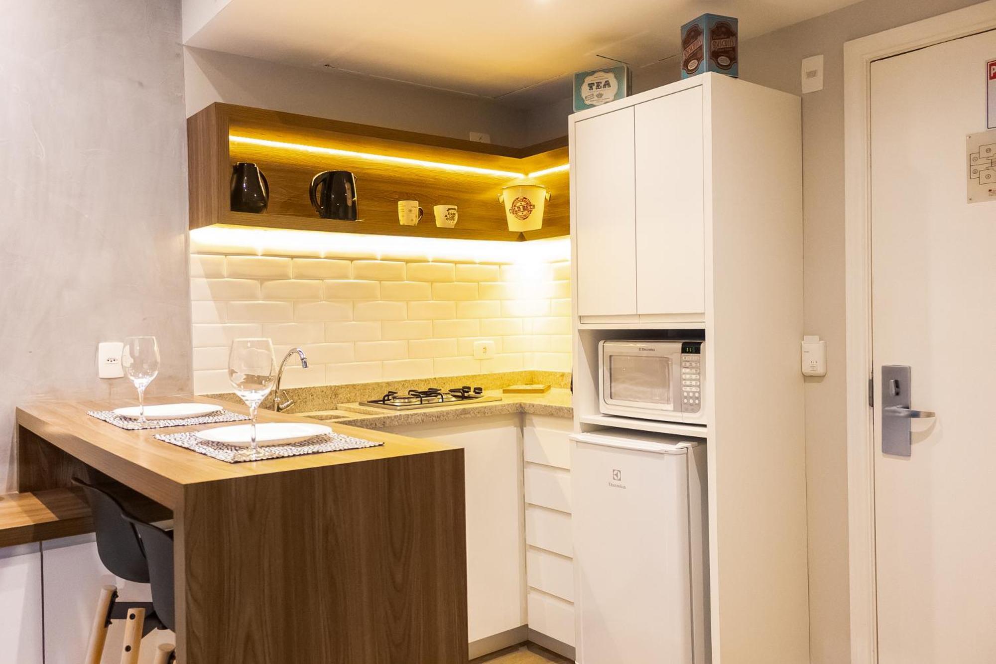 Flat Charmoso Jardim Paulista Lägenhet São Paulo Rum bild